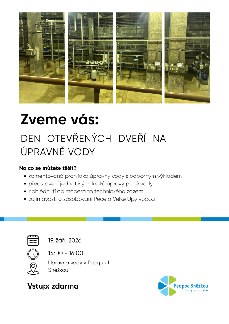 Den otevřených dveří na úpravně vody