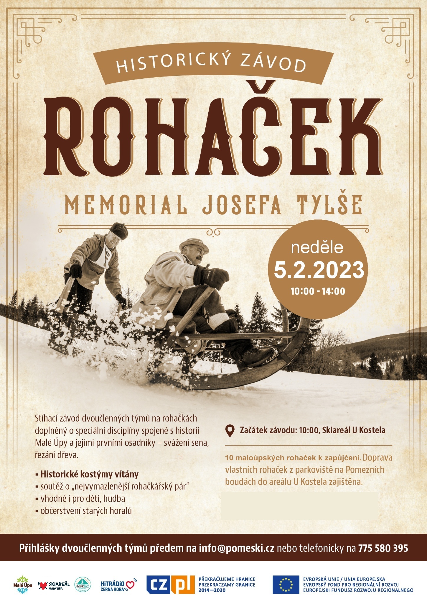 Historické závody rohaček - Memoriál Josefa Tylše
