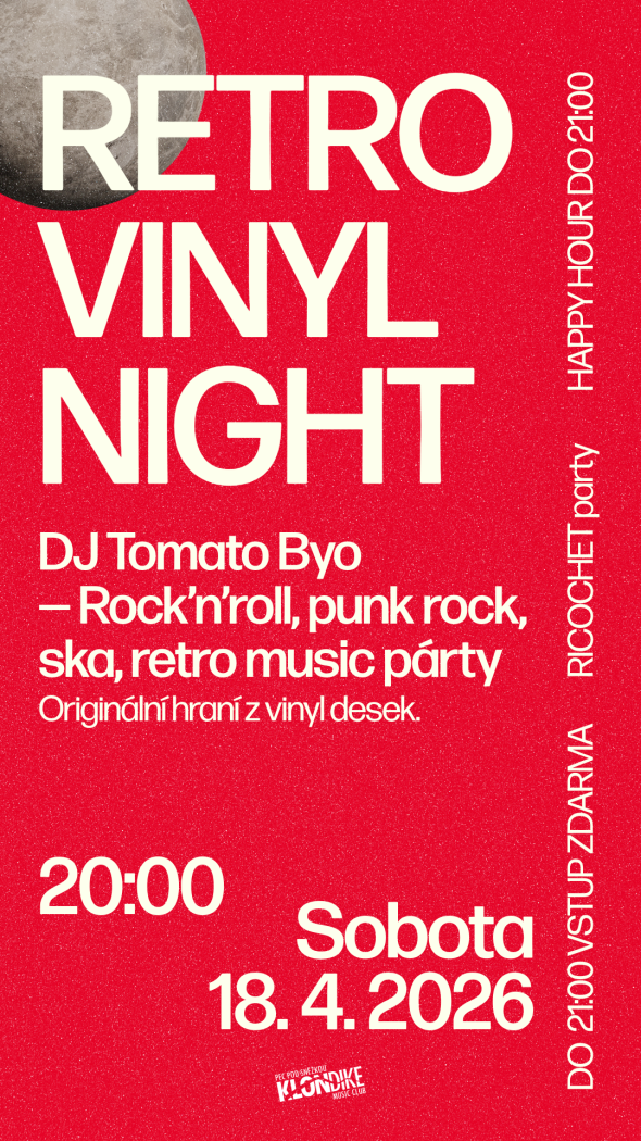 Retro vinyl night