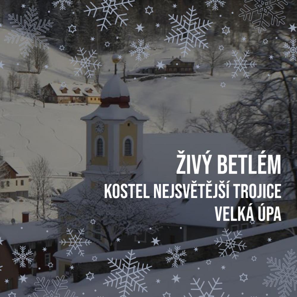 Živý betlém ve Velké Úpě