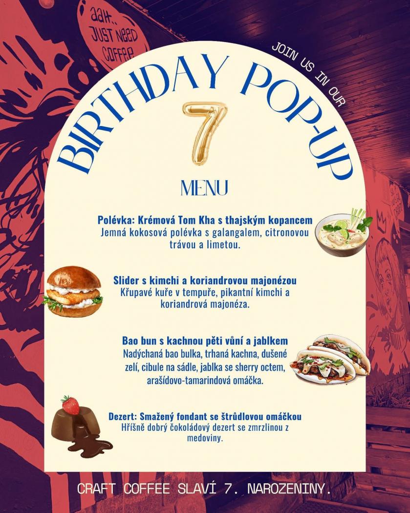 Narozeninový POP 7 UP