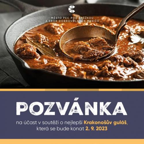 Pozvánka na Krakonošův guláš