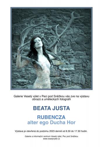 Výstava obrazů Beaty Justa: Rubencza alter ego Ducha hor