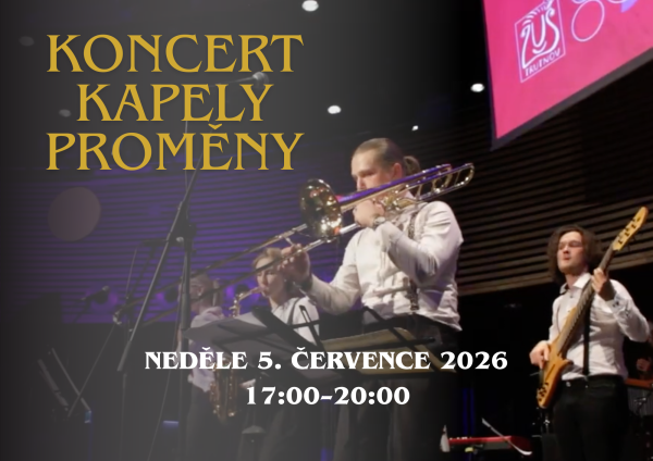 Koncert kapely Proměny