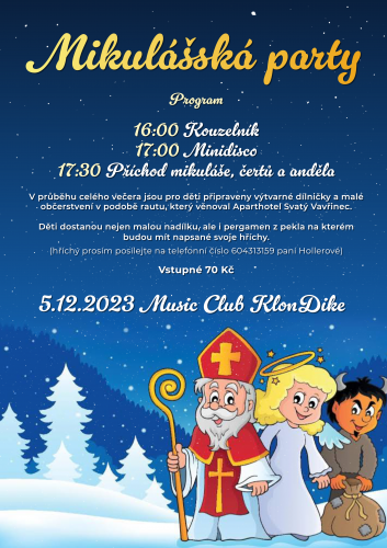 Mikulášská nadílka v Peci pod Sněžkou