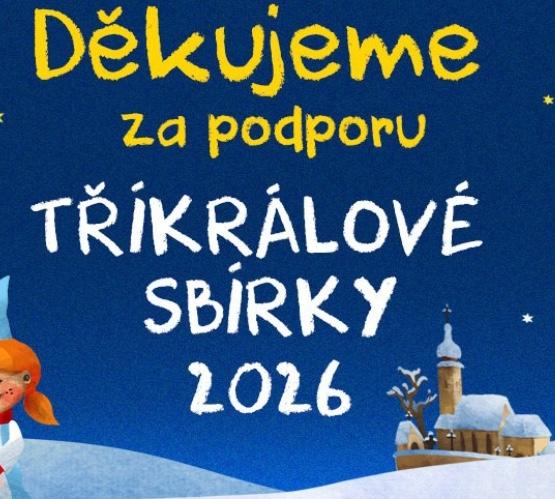 Tříkrálová sbírka 2026 v Peci pod Sněžkou
