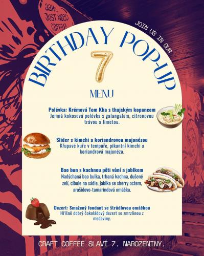 Narozeninový POP 7 UP