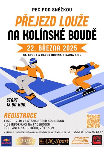 Přejezd louže na Kolínské boudě