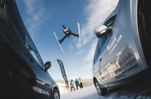 VIDEO:  Velká Úpa zažila Subaru Levorg Games – freestylový závod nejen o freestylu