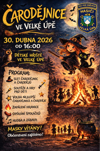 Čarodějnice ve Velké Úpě