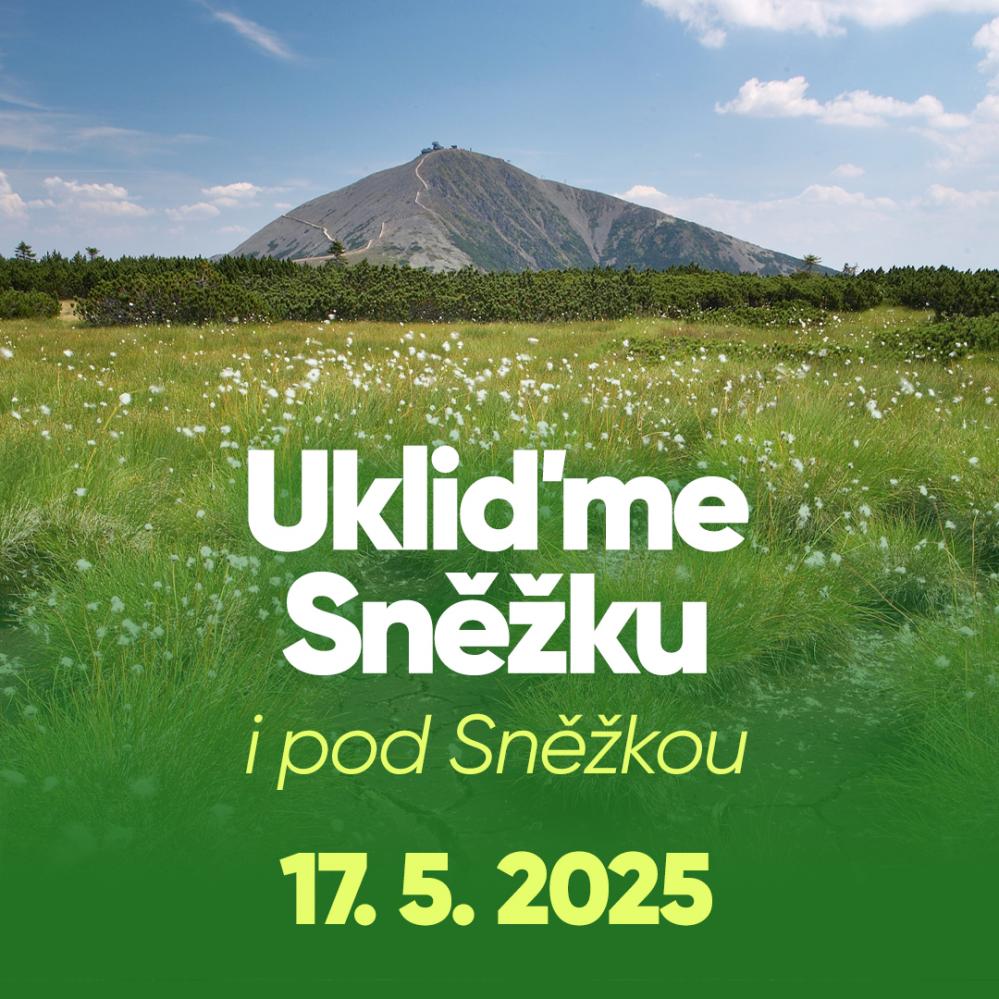 Ukliďme Sněžku - jaro 2025