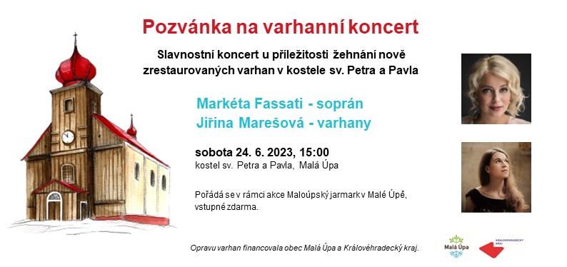 Varhanní koncert v Malé Úpě