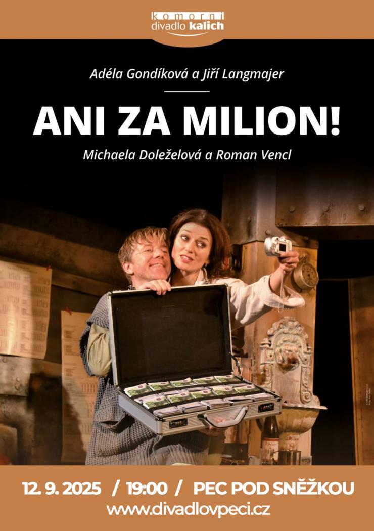 Divadelní představení Ani za milion!