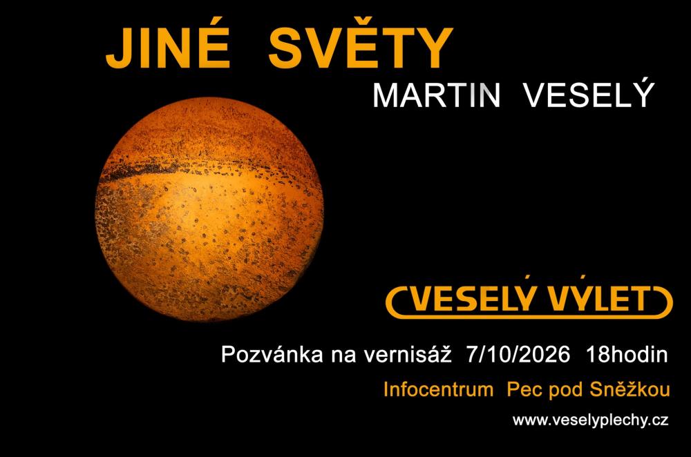 Vernisáž výstavy Jiné světy – Martin Veselý
